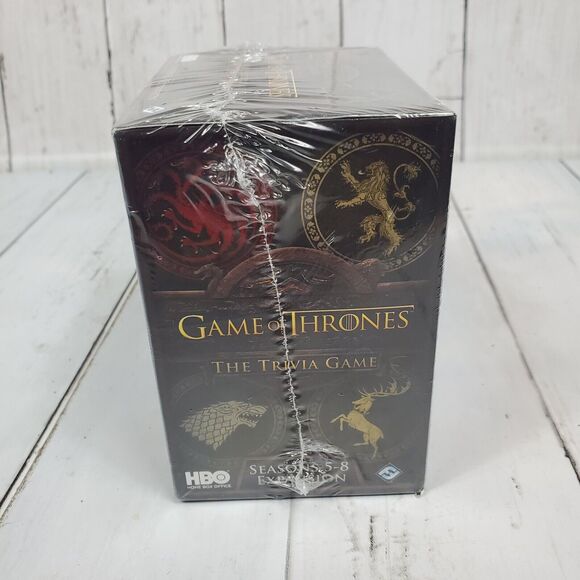 HBO Game of Thrones: The Trivia Game - 5-8 Expansion Board Game New Sealed - Picture 5 of 6